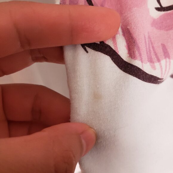 Disney Stitch & Angel Girls Light Blue Cute Watercolor Graphic T-shirt Size XL - Picture 7 of 13